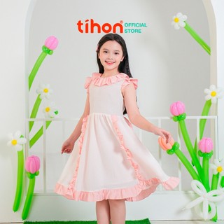 Váy cho bé gái tihon cao cấp chất liệu tơ nhăn mềm mại vt0760242