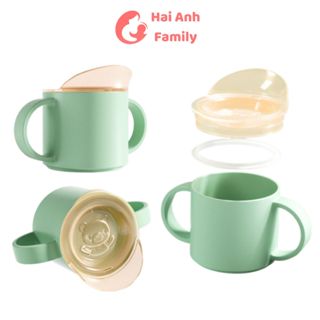 Cốc tập uống nước cho bé 2 giai đoạn chống đổ 150ml