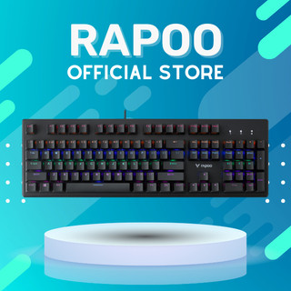 Bàn phim cơ rapoo v510c led rainbow - hàng chính hãng