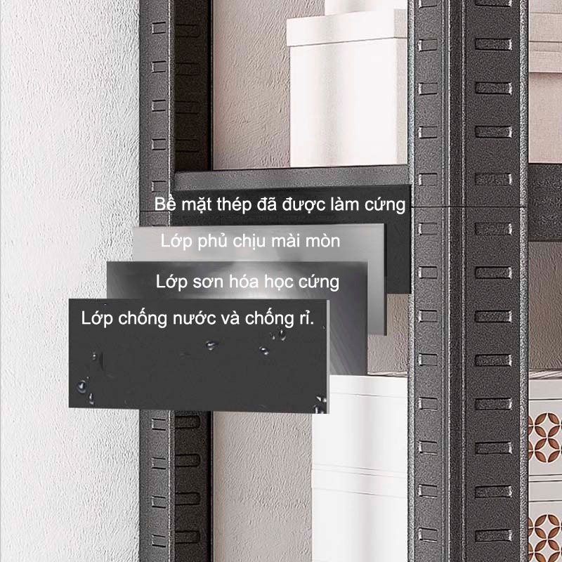HUHU Kệ Để Lò Vi Sóng 5 Tầng Gỗ MDF Cao Cấp Kiểu Dáng Hàn Quốc Chống Thấm Nước Mối Mọt Gỉ Sét | BigBuy360 - bigbuy360.vn