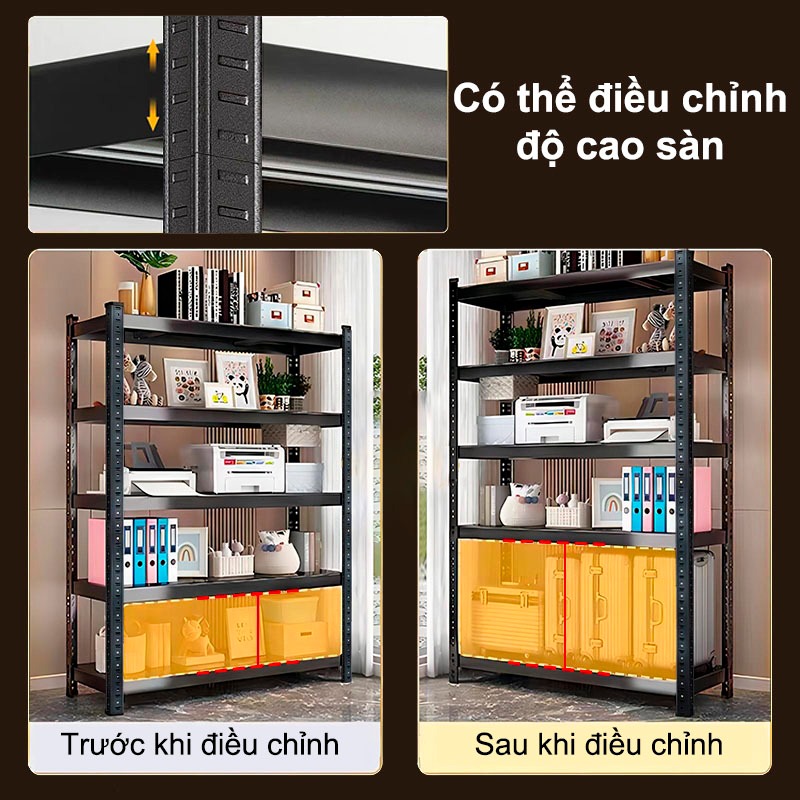 HUHU Kệ Để Lò Vi Sóng 5 Tầng Gỗ MDF Cao Cấp Kiểu Dáng Hàn Quốc Chống Thấm Nước Mối Mọt Gỉ Sét | BigBuy360 - bigbuy360.vn