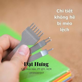 Sẹt đục trám size 3mm-4mm-5mm-6mm - Dụng cụ làm đồ da