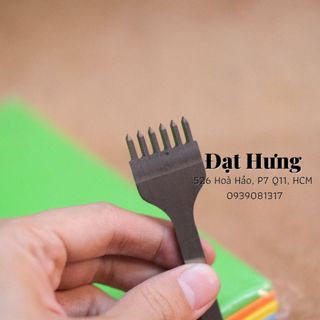 Sẹt đục trám size 3mm-4mm-5mm-6mm - Dụng cụ làm đồ da