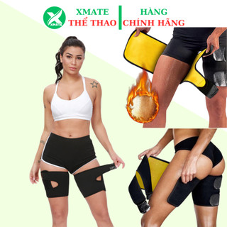 Đai quấn đùi ủ nhiệt đốt cháy giảm mỡ thừa thon gọn chân, đai nịt đùi định hình giảm chấn thương thể thao