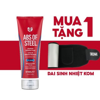 Kem Bôi Hỗ Trợ Đốt Cháy Mỡ Bụng - Abs Of Steel – SteelFit USA Tuýp 237ml