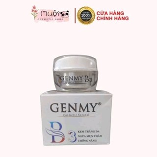 [CHÍNH HÃNG] Kem Genmy B3 mụn thâm, trắng da chống nắng 10g