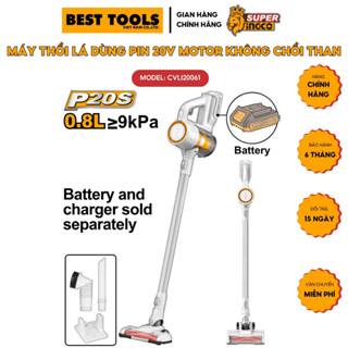 Máy hút bụi cầm tay dùng pin 20V INGCO CVLI20061