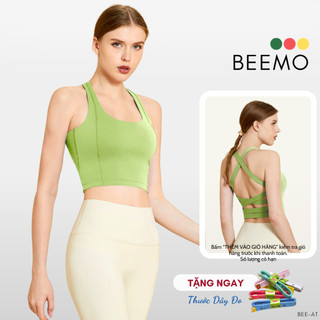 Áo bra nữ đan chéo, áo ngực mút rời ôm sát body BEE-AT