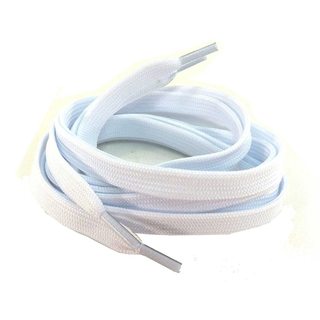 Dây giày thể thao nam nữ dẹp trắng, kem 1 cặp