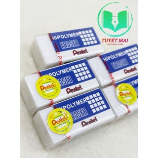 COMBO 5 Gôm Bôi Xoá Viết Chì, Tiện Lợi PENTEL ZEH-03N, Giúp Bé Bôi Dễ Dàng, Tiện Lợi [ MINI ]