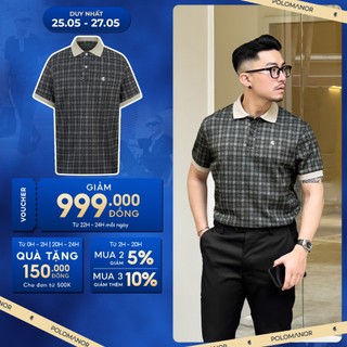 Áo polo nam PASEN vải cotton len cao cấp, nam tính, thanh lịch, sang trọng - POLOMANOR