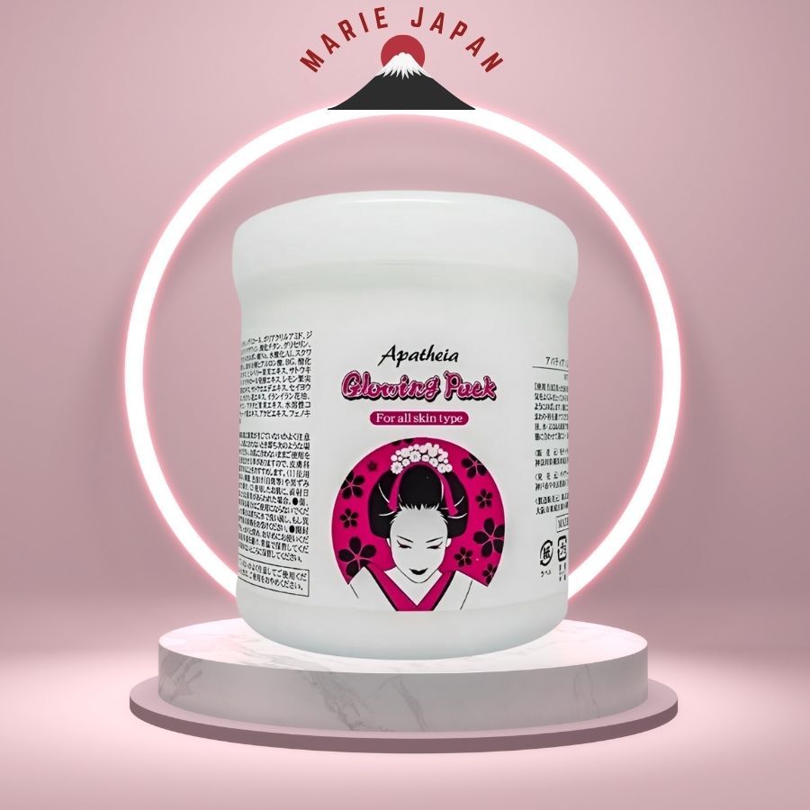 Kem Ủ trắng cô gái Nhật Apatheia Glowing Pack giúp dưỡng trắng da 500gr