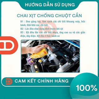 Chai Phủ Chống Chuột Xe Ô Tô 3M Rodent Repellant Coating