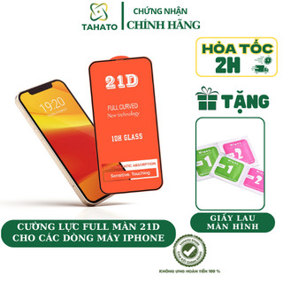 Kinh cường lực iphone 21D 6 đến 15promax  FULL MÀN chất lượng, rẻ nhất thị trường