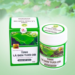 TINH LÁ SEN OB (75g) - Hỗ trợ giảm Cholesterol trong máu, gan nhiễm mỡ.