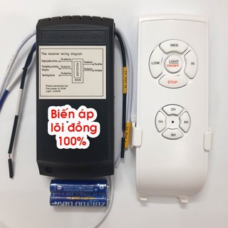 Bộ điều khiển quạt trần và đèn từ xa, mạch điều khiển quạt từ xa, bộ điều khiển quạt từ xa