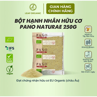 Bột hạnh nhân hữu cơ Pano Naturae 250g phù hợp làm bánh, sinh tố