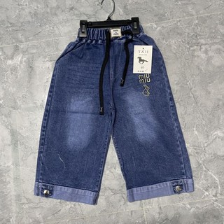 Quần jeans lửng cho bé gái 18-32kg