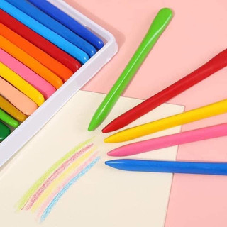 Hộp 24 Màu Hữu Cơ Chuẩn Dòng Nội Địa Trung- Không Lem- Không sáp vụn