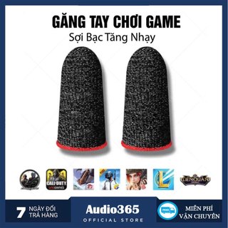 Bao tay găng tay chơi game FF siêu nhạy Memo, Shezi sợi carbon cảm ứng mượt cho game Pubg tốc chiến liên quân mobile