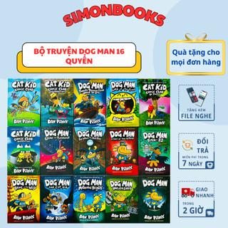Sách - dog man - bộ 16 cuốn bản tiếng anh