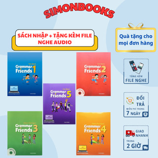 Sách - grammar friends level 1, 2, 3, 4, 5
