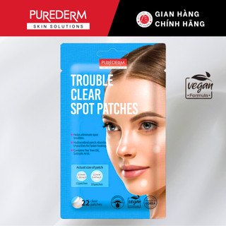 Purederm Miếng dán mụn che khuyết điểm 22 miếng