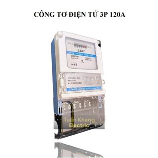 ĐỒNG HỒ ĐIỆN LSE - Công Tơ Điện LSE 3 Pha 4 Dây Kiểu Điện Tử LS3E4M 3x10(120)A