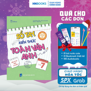 Sách sổ tay kiến thức toán – văn – anh lớp 7 - sách tham khảo lớp 7