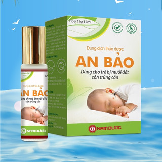 Dung dịch thảo dược bôi muỗi đốt AN BẢO chai 12ml