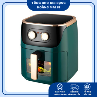 Nồi chiên không dầu Camel 12l chính hãng công suất 1500W, nồi chiên không dầu mặt kính đa năng tiện lợi