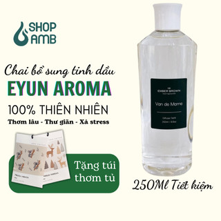  Tinh Dầu Nước Hoa Ember Brown 250ml Chai Đựng Tinh Dầu Thơm Phòng Hương Thơm Nhẹ Nhàng
