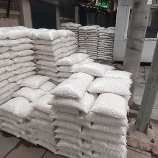 1 bao 13-15kg sỏi trắng trang trí sân vườn tiểu cảnh chậu cây