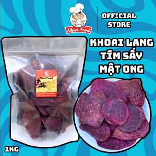 1kg khoai lang tím sấy mật ong - maxifood