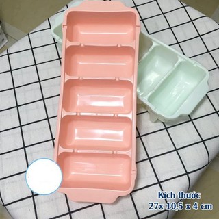  Khay Đá 5 Viên Cỡ To Nhựa Dẻo Mã 6928 