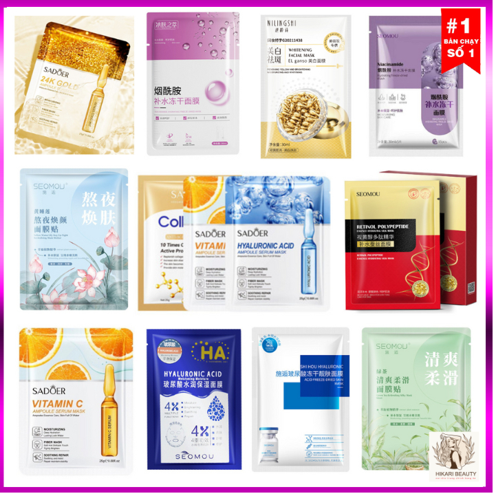 Mặt nạ collage cấp ẩm mờ thâm, mặt nạ dưỡng da làm da mềm mịn cải thiện làn da khoẻ mạnh - Nội địa trung SEOMOU | BigBuy360 - bigbuy360.vn