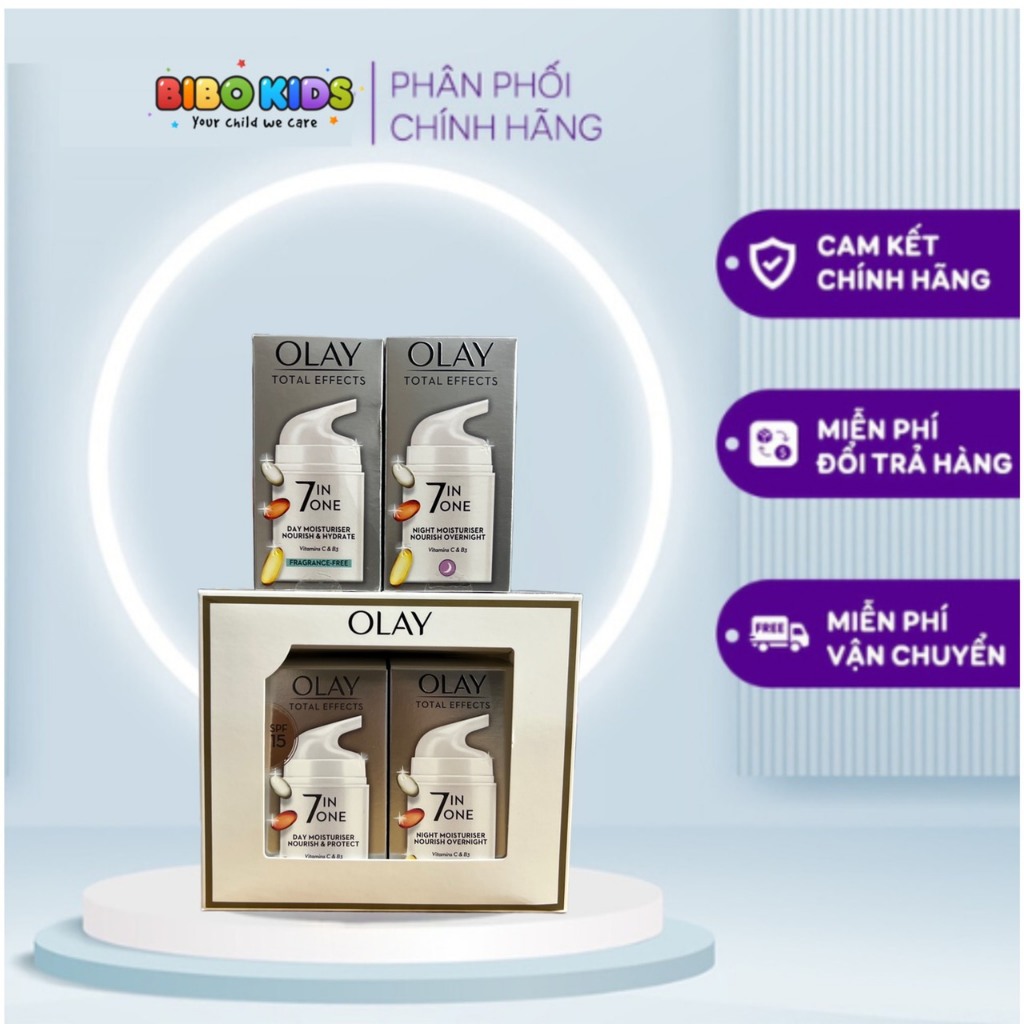 Set Kem dưỡng Olay Total Effects 7 in 1