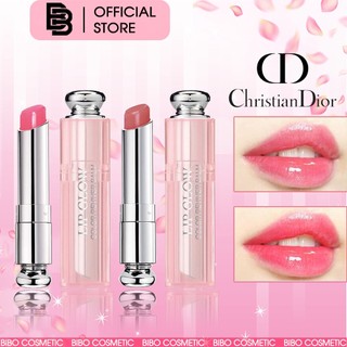Son dưỡng Dior Addict Lip Glow, Son Dior 012 Rosewood màu hồng cánh hoa nhẹ nhàng, trong trẻo và vô cùng thu hút .