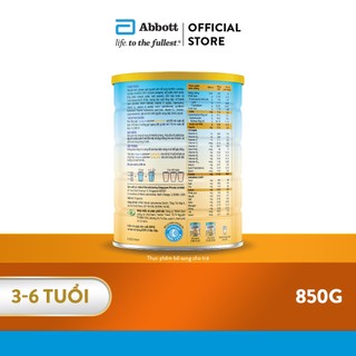 Sữa bột Abbott Grow 3+ 850g/800g