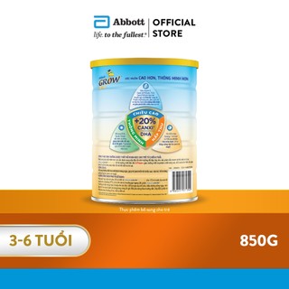 Sữa bột Abbott Grow 3+ 850g/800g