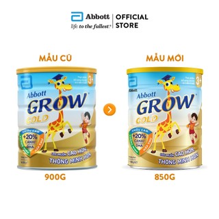 Sữa bột Abbott Grow 3+ 850g/800g