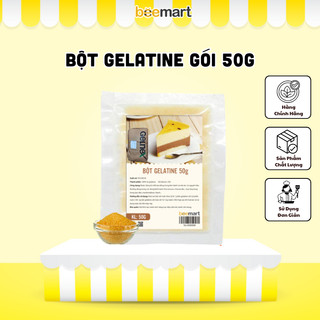 Bột Gelatine độ Bloom 250 gói nhỏ 50gr