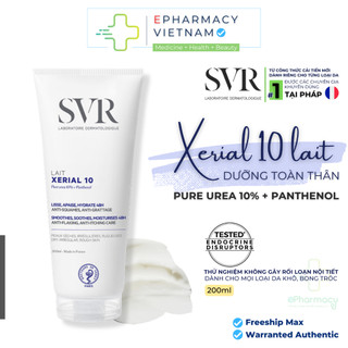 Kem Dưỡng SVR Xérial 10 Lait Cấp Ẩm & Làm Dịu Toàn Thân Dành Cho Da Khô 200ml