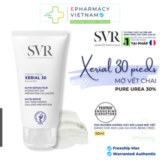 Kem Dưỡng SVR Xérial 30 Crème Pieds Hỗ Trợ Mờ Vết Chai Dành Cho Da Khô Nứt Nẻ 50ml