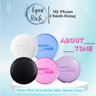 [Mẫu Mới] Phấn Phủ Nén Kiềm Dầu Che Phủ Tốt Siêu Mịn Da Eglips About Tone