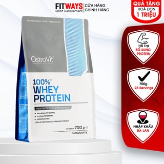 Ostrovit 100% Whey Protein Isolate - Whey Isolate Hỗ Trợ Xây Dựng Cơ Bắp 700g (23 Servings)