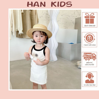 Váy body 2s chất len tăm cho bé gái