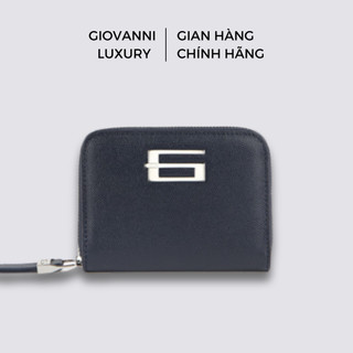 Ví Da Nữ GIOVANNI Da Bò Dập Vân Nhỏ Gọn Đựng Tiền Đựng Card DWL15-001