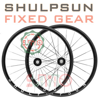 Bánh bộ fixed gear SHUPLPSUN hub Legend vành trước 20 sau 24 căm