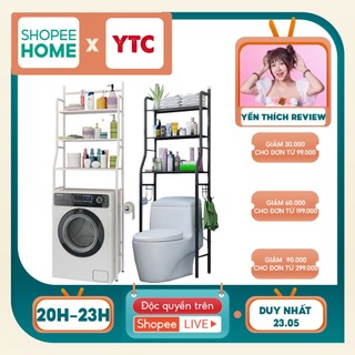 Kệ Toilet YTC 3 tầng thép